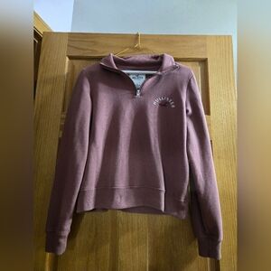 Hollister Women's Dusty Rose Cowl Neck Sweater